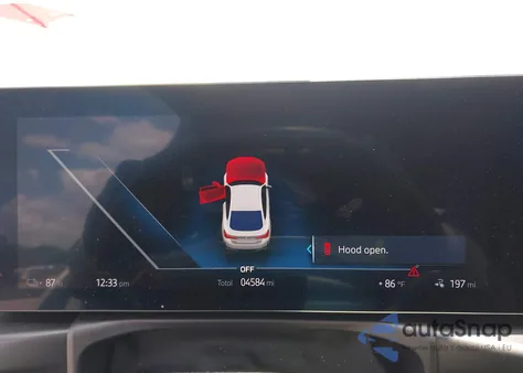 2025 BMW I4 xDrive40 z USA, uszkodzony, nr VIN WBY43HD0XSFT98768